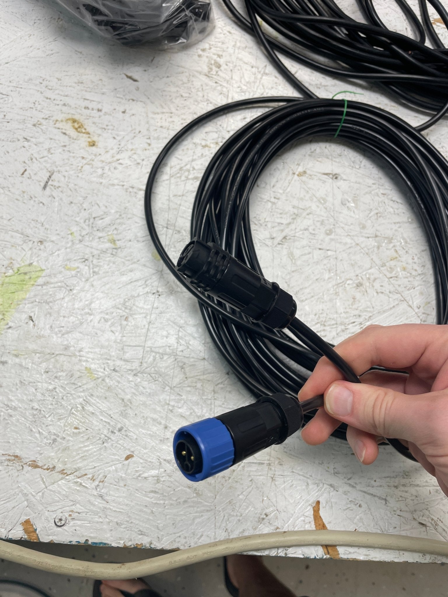 50ft Extension Cord for SF and DM Models - Hydroglow Marine Lights