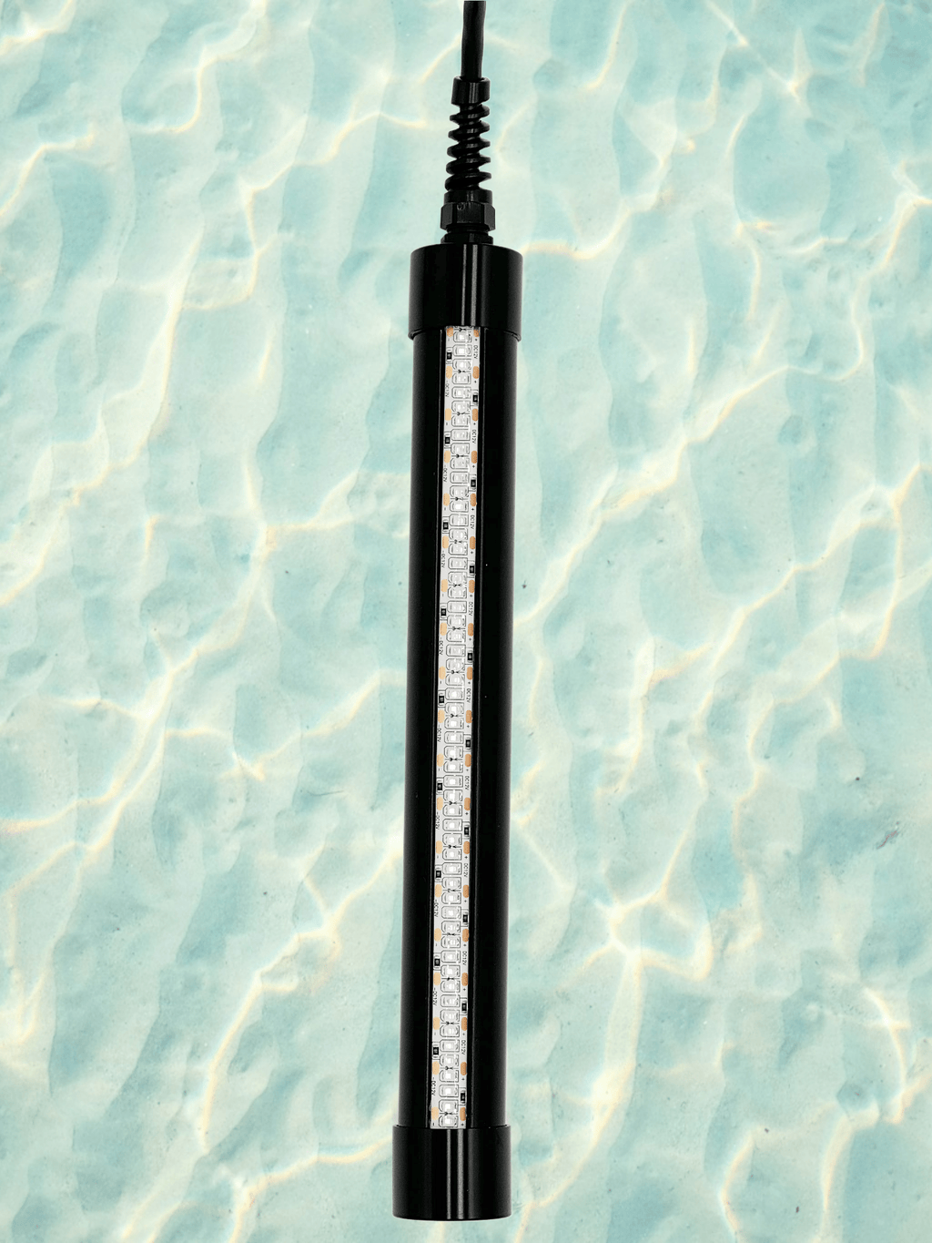 HG250G compact green underwater fishing light for docks, piers, and boats